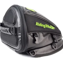 Кожаная сумка седло для мотоцикла водонепроницаемая ног багажа