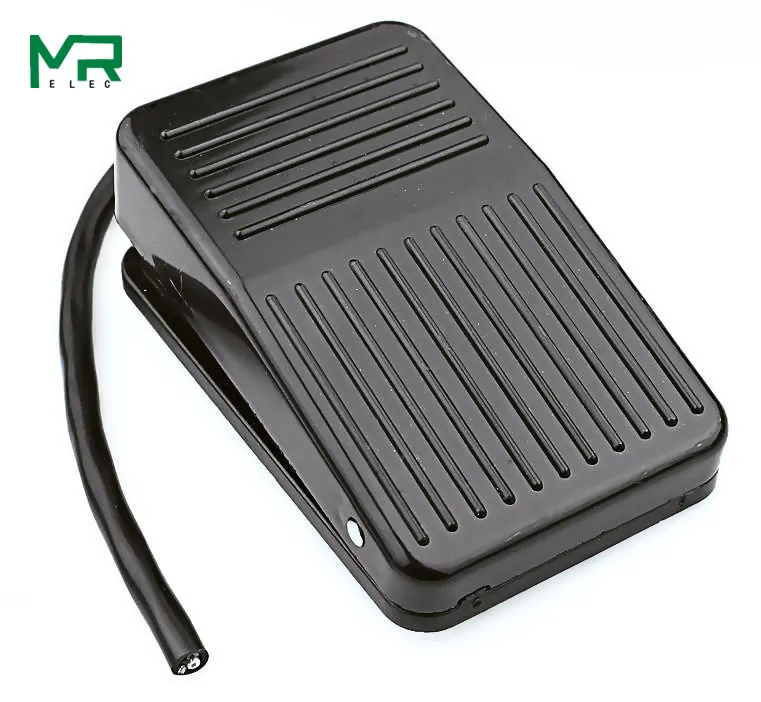 FS-1 SPDT Nonslip Metal Momentary Electric Power Foot Pedal Push Button Switch Line length 15CM AC 220V 10A 1 NO 1 NC
FS-1 SPDT Nonslip Metal Momentary Electric Power Foot Pedal Push Button Switch Line length 15CM AC 220V 10A 1 NO 1 NC