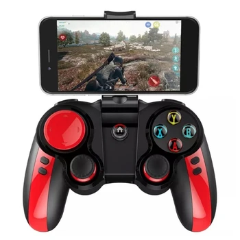 Wireless Bluetooth Gamepad Trigger with Stand Smartphone Joystick Cellphone Game Controller for Mobile Phone 
Wireless Bluetooth Gamepad Trigger with Stand Smartphone Joystick Cellphone Game Controller for Mobile Phone