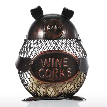 Piggy cork cans home decorations wrought iron metal crafts desktop decorations
Piggy cork cans home decorations wrought iron metal crafts desktop decorations