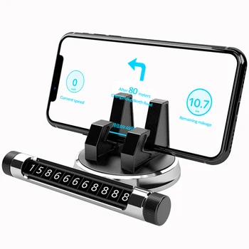 Vehicle-Mounted Multi-functional Temporary Stop Sign License Plate Rotary Mobile Phone Rack Car Accessories Interior
Vehicle-Mounted Multi-functional Temporary Stop Sign License Plate Rotary Mobile Phone Rack Car Accessories Interior