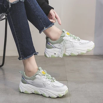 Sneakers women 2020 new women's shoes spring Korean low-top student casual shoes women's wear-resistant dad shoes women
Sneakers women 2020 new women's shoes spring Korean low-top student casual shoes women's wear-resistant dad shoes women