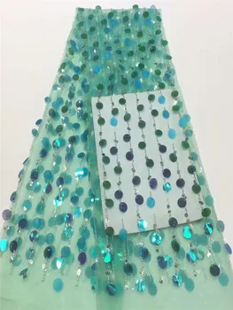 Latest green Sequins French Lace Fabric High Quality African Lace Fabric Embroidery For African Wedding Women Dress FRF329
Latest green Sequins French Lace Fabric High Quality African Lace Fabric Embroidery For African Wedding Women Dress FRF329