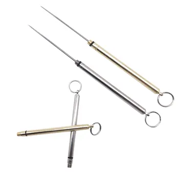 New arrival 2PCS/set Titanium Outdoor Edc Toothpick Bottle Fruit Fork 2 Colors Camping Tool Toothpick-Holder
New arrival 2PCS/set Titanium Outdoor Edc Toothpick Bottle Fruit Fork 2 Colors Camping Tool Toothpick-Holder