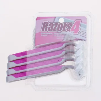 Three-layer Women Razor 4 Pcs/Pack Smooth Skin with Less Irritation Lady Body Bikini Hair Shaving Blades for Female
Three-layer Women Razor 4 Pcs/Pack Smooth Skin with Less Irritation Lady Body Bikini Hair Shaving Blades for Female