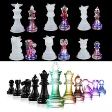 DIY 3D Chess Pieces Mold Checkerboard Silicone Molds for Epoxy Resin Accessories Kit Jewelry Making Casting Tools Free Shipping
DIY 3D Chess Pieces Mold Checkerboard Silicone Molds for Epoxy Resin Accessories Kit Jewelry Making Casting Tools Free Shipping
