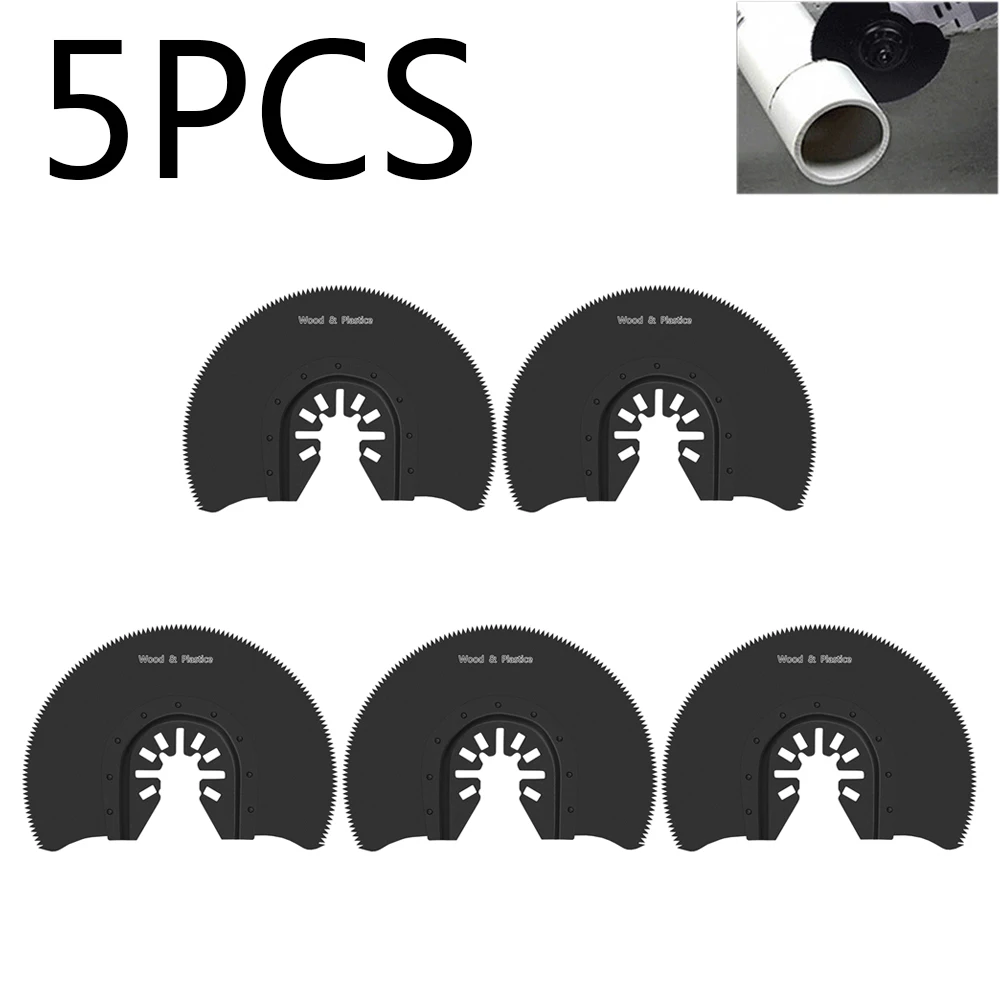 5pcs 88mm Semi-circular Saw Blade Swing Type Multi-function Tool Saw Blade Carbide Segment Saw Blade for Wood Metal Cutting
5pcs 88mm Semi-circular Saw Blade Swing Type Multi-function Tool Saw Blade Carbide Segment Saw Blade for Wood Metal Cutting