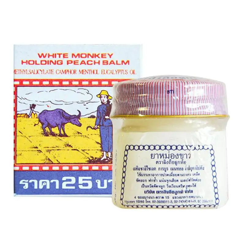Herbal White Monkey Holoing Peach Balm Refresh Brain Drive Out Mosquito Eliminate Bad Smell Treat Headache Relax Essential Oil
Herbal White Monkey Holoing Peach Balm Refresh Brain Drive Out Mosquito Eliminate Bad Smell Treat Headache Relax Essential Oil