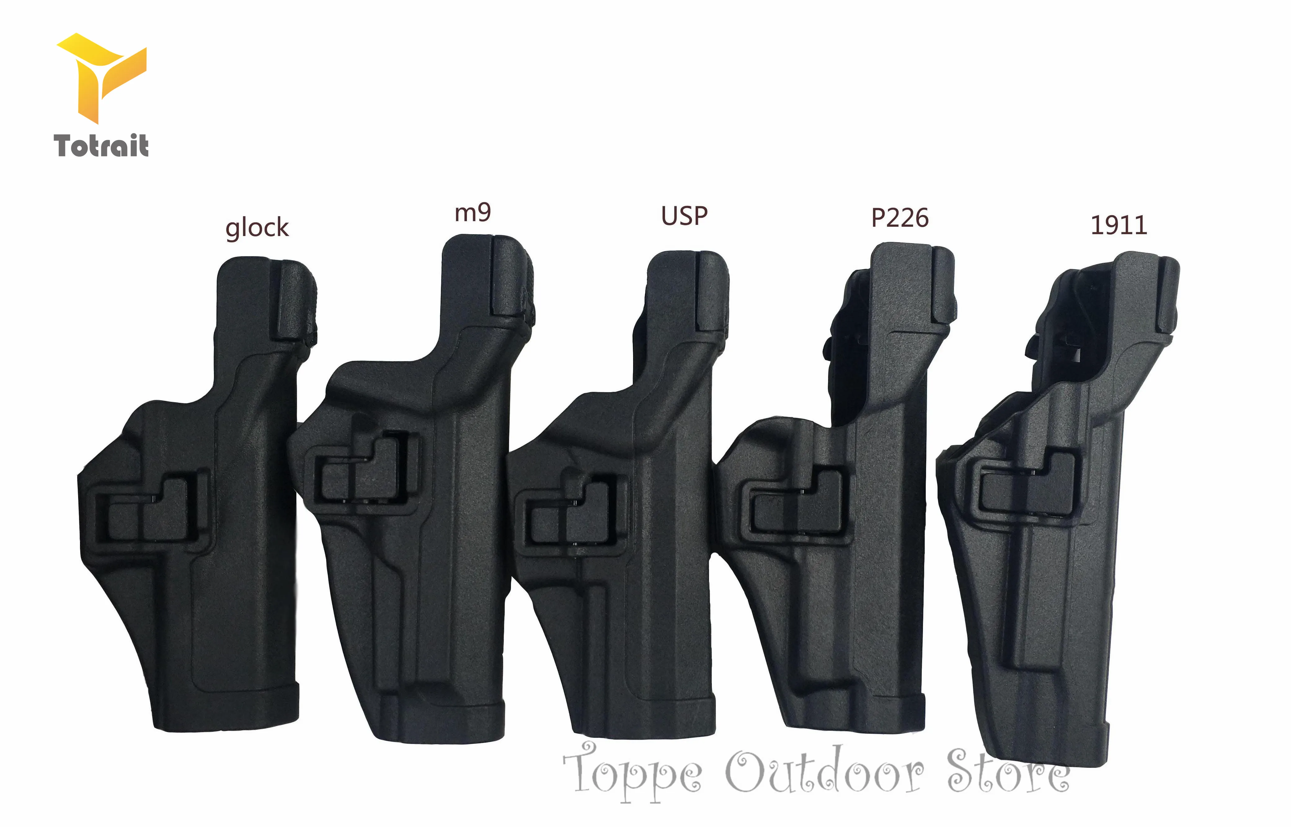 TOtrait Tactical Hunting LV3 Gun Belt Holster Airsoft Pistol Military Glock17 19 M9 92 Colt1911 SigP226 HK USP Gun Holsters
TOtrait Tactical Hunting LV3 Gun Belt Holster Airsoft Pistol Military Glock17 19 M9 92 Colt1911 SigP226 HK USP Gun Holsters