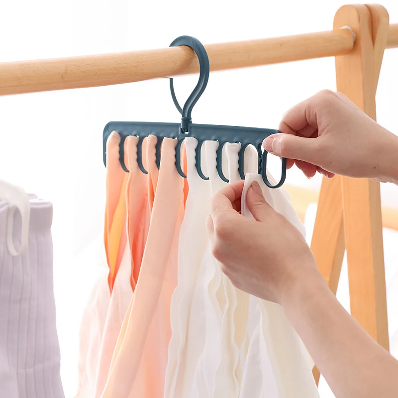 1PC Folding Magic Multi-port Support Circle Clothes Hanger Clothes Drying Rack Multifunction Plastic Home Storage Hook Organizer
1PC Folding Magic Multi-port Support Circle Clothes Hanger Clothes Drying Rack Multifunction Plastic Home Storage Hook Organizer