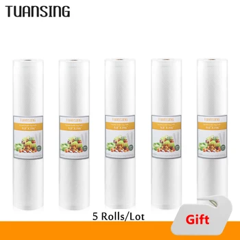 Household Kitchen Food Vacuum Bag Storage Bags For Vacuum Sealer Vacuum Packaging Packer for Food 12/15/20/25/28cm*500cm 5rolls
Household Kitchen Food Vacuum Bag Storage Bags For Vacuum Sealer Vacuum Packaging Packer for Food 12/15/20/25/28cm*500cm 5rolls