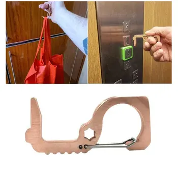 Hand Door Closer Anti-contact Protection Isolation Key Safety Door Opener Health Protection Personalized Keychain Cleaning PVC
Hand Door Closer Anti-contact Protection Isolation Key Safety Door Opener Health Protection Personalized Keychain Cleaning PVC