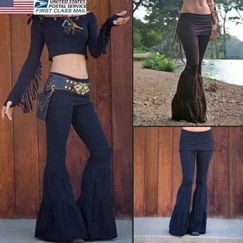 2019 New Women Pants Bell Bottom Sexy Slim Wide Leg Flare Pants Stretch Flare Gypsy Palazzo Pants Elegant Pant Trousers 
2019 New Women Pants Bell Bottom Sexy Slim Wide Leg Flare Pants Stretch Flare Gypsy Palazzo Pants Elegant Pant Trousers
