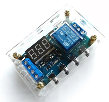 DC 12V 24V LED Delay Timer Control Switch Relay Module Digital Display with Shell j03
DC 12V 24V LED Delay Timer Control Switch Relay Module Digital Display with Shell j03