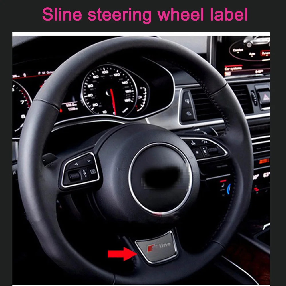 Car-Styling Interior Accessories Steering Wheel Protection Decorative Cover Sticker For Audi A4 B6 A6 C5 A3 B7 Q3 Q5 Q7 Silver
Car-Styling Interior Accessories Steering Wheel Protection Decorative Cover Sticker For Audi A4 B6 A6 C5 A3 B7 Q3 Q5 Q7 Silver