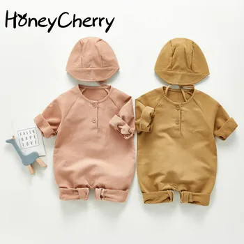 Autumn Baby One-Piece Suit Baby Solid Color Loose Crawling Clothes Baby Bodysuit Fashion Long-Sleeve Jumpsuit baby clothes
Autumn Baby One-Piece Suit Baby Solid Color Loose Crawling Clothes Baby Bodysuit Fashion Long-Sleeve Jumpsuit baby clothes