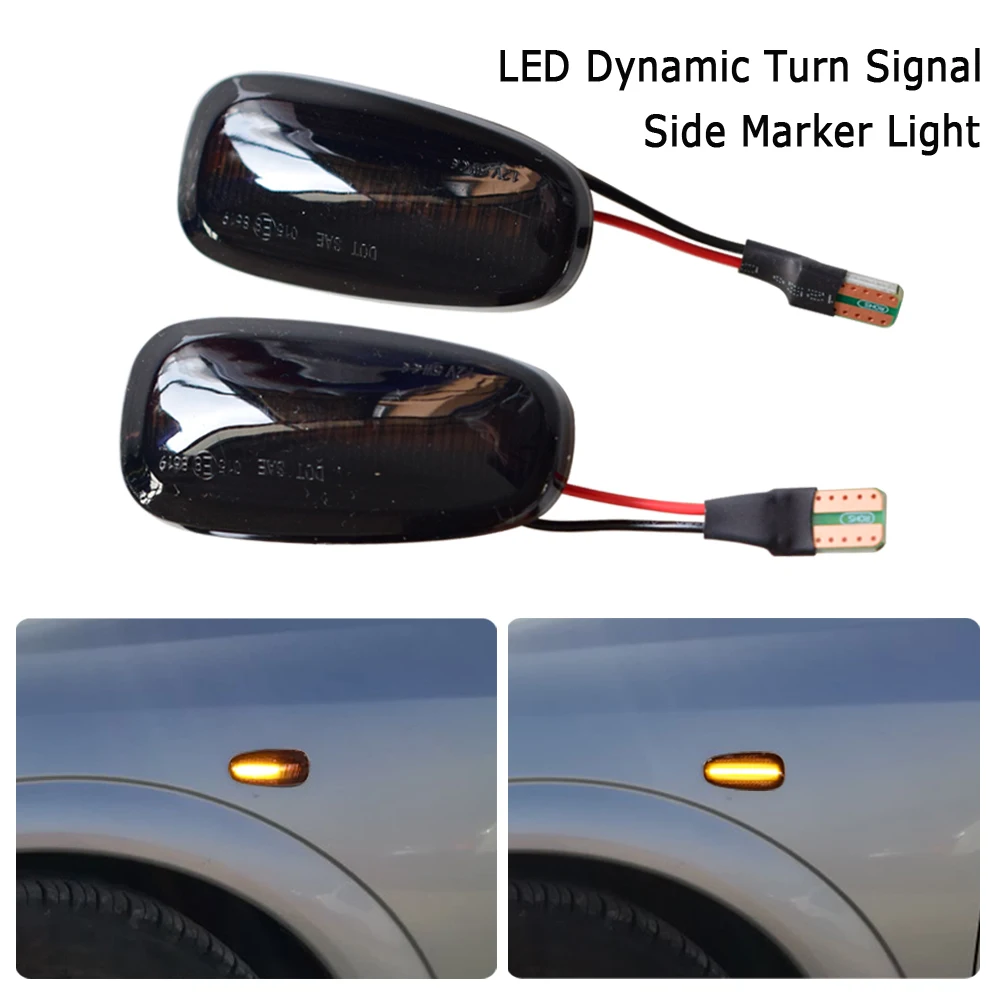 LED Dynamic Side Marker Turn Signal Blinker Flowing Water Blinker Flashing Light For Opel Zafira A 1999-2005 Astra G 1998-2009
LED Dynamic Side Marker Turn Signal Blinker Flowing Water Blinker Flashing Light For Opel Zafira A 1999-2005 Astra G 1998-2009