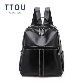 High Quality Women Backpacks Fashion Black Brown Teenager Girls School Bags PU Mochila Zipper Female Preppy Style Small Backpack
High Quality Women Backpacks Fashion Black Brown Teenager Girls School Bags PU Mochila Zipper Female Preppy Style Small Backpack