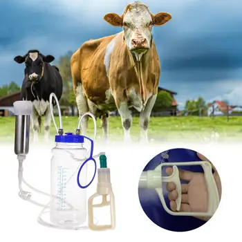 2L Cow Goat Sheep Manual Automatic Milking Machine Portable Milker Upgraded Stainless Steel Breast Pump Small Household
2L Cow Goat Sheep Manual Automatic Milking Machine Portable Milker Upgraded Stainless Steel Breast Pump Small Household