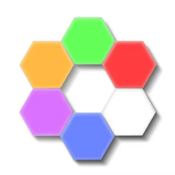 2020 NEW Touch Sensitive Lighting Lamp Hexagonal Quantum Lamp Modular LED Night Light Hexagons Creative Decoration Lamp For Room
2020 NEW Touch Sensitive Lighting Lamp Hexagonal Quantum Lamp Modular LED Night Light Hexagons Creative Decoration Lamp For Room