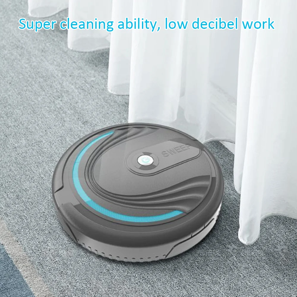 HOT Robotic Vacuum Cleaner For Home Full Automatic Mini Vacuuming Robot Household Appliances Charging Sweeper USB Charging Cable
HOT Robotic Vacuum Cleaner For Home Full Automatic Mini Vacuuming Robot Household Appliances Charging Sweeper USB Charging Cable