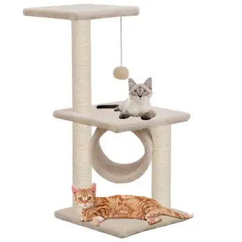 5 Color 65cm Cat Tree with Sisal Scratching Posts Cat Scratchers Multi-level Play Center Fully Functional Cat Gym For Multi-cats
5 Color 65cm Cat Tree with Sisal Scratching Posts Cat Scratchers Multi-level Play Center Fully Functional Cat Gym For Multi-cats