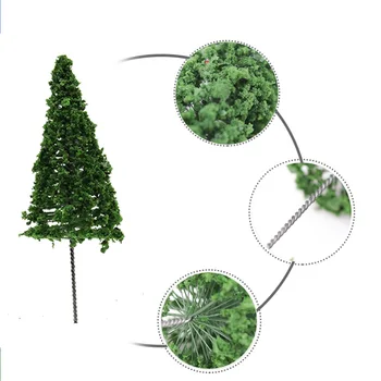 1:87 scale Ho Railway Scenery Layout 80mm Iron Wire Model Tower Pine Tree Miniature Model Scale Tree
1:87 scale Ho Railway Scenery Layout 80mm Iron Wire Model Tower Pine Tree Miniature Model Scale Tree