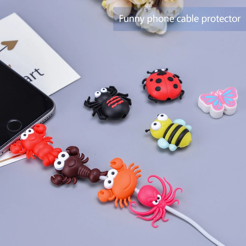 Selectable Animal Bite Cartoon USB Cable Earphone Protector Headphones Line Saver for iPhone Insect Charging Data Cable Protect
Selectable Animal Bite Cartoon USB Cable Earphone Protector Headphones Line Saver for iPhone Insect Charging Data Cable Protect