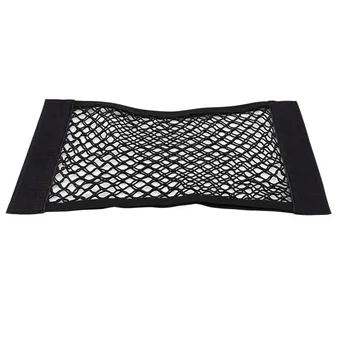 Sewiyolin Car Back Rear Trunk Seat Storage Mesh Auto Organizer Double-deck Elastic String Magic Sticker Pocket Bag Accessories
Sewiyolin Car Back Rear Trunk Seat Storage Mesh Auto Organizer Double-deck Elastic String Magic Sticker Pocket Bag Accessories
