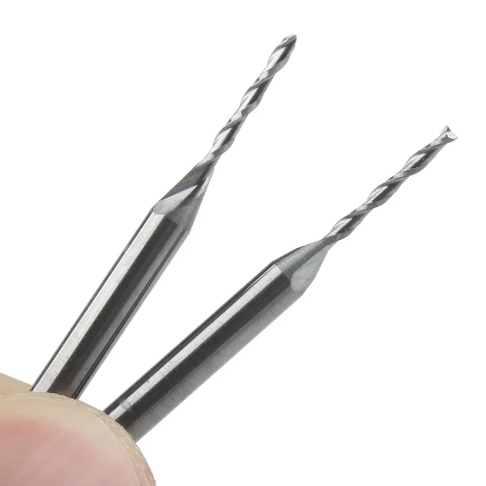 10Pcs 3.175x1.2x10mm Two Flutes End Mill Bits,Cutting Tools,Carbide Tools, Woodworking Tools,CNC Router Bits
10Pcs 3.175x1.2x10mm Two Flutes End Mill Bits,Cutting Tools,Carbide Tools, Woodworking Tools,CNC Router Bits
