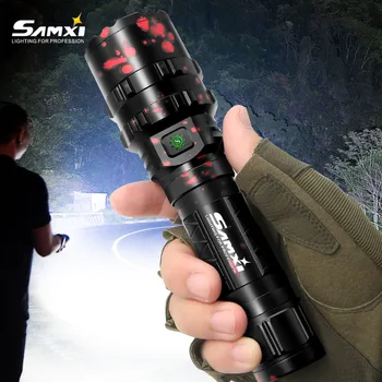 High Power Rechargeable LED Flashlight 5 Lighting Modes Lantern Self Defense Shocker Torch Tactical Lamp Flash Light By 18650
High Power Rechargeable LED Flashlight 5 Lighting Modes Lantern Self Defense Shocker Torch Tactical Lamp Flash Light By 18650