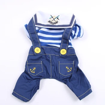 Striped Dog Cat Shirt Jumpsuit Rompers Pet Puppy T-Shirt Coat Jacket Spring/Summer Clothes Apparel
Striped Dog Cat Shirt Jumpsuit Rompers Pet Puppy T-Shirt Coat Jacket Spring/Summer Clothes Apparel