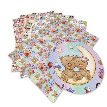 DIY craft supplies 30 cm x 136 cm cartoon printed faux leather sheets for bows material decoration. L1571-1575
DIY craft supplies 30 cm x 136 cm cartoon printed faux leather sheets for bows material decoration. L1571-1575