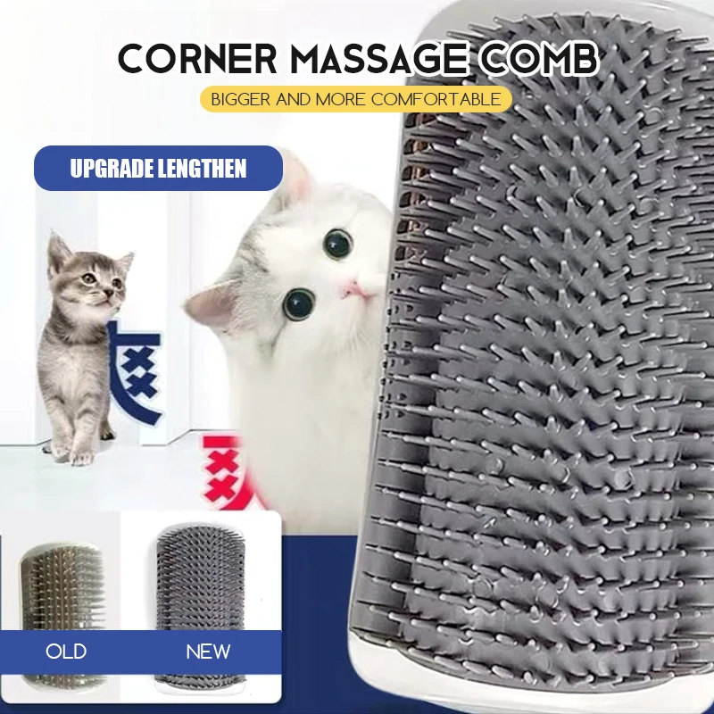 Pet corner massage comb large tickle tool catnip toy to remove floating hair to prevent hairball cat accessories pet supplies
Pet corner massage comb large tickle tool catnip toy to remove floating hair to prevent hairball cat accessories pet supplies