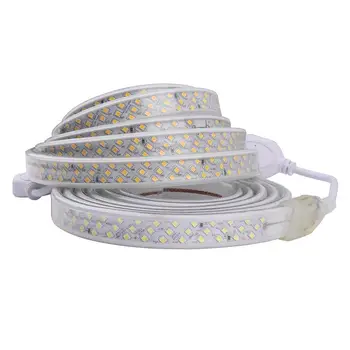 LED Strip 220V SMD 2835 276Leds/m 220 240 V Waterproof IP67 Three Row LED Tape Rope Light Warm White Home Decoration Lights New
LED Strip 220V SMD 2835 276Leds/m 220 240 V Waterproof IP67 Three Row LED Tape Rope Light Warm White Home Decoration Lights New