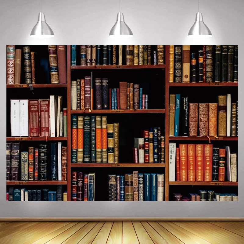 Shelving Books Photo Backdrop Happy Birthday Party Student Decoration Photography Backgrounds Banner Photocall
Shelving Books Photo Backdrop Happy Birthday Party Student Decoration Photography Backgrounds Banner Photocall
