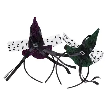 2pcs Halloween Witch Hat Hair Clasp Hair Decorations Hair Accessories Headpieces Hair Band for Female 
2pcs Halloween Witch Hat Hair Clasp Hair Decorations Hair Accessories Headpieces Hair Band for Female