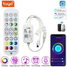 DC5-24V Tuya WiFi Smart LED Controller RGB Led Contoller 12V 4 Pin For Led Strip Light Smart Life Alexa Google Home
DC5-24V Tuya WiFi Smart LED Controller RGB Led Contoller 12V 4 Pin For Led Strip Light Smart Life Alexa Google Home