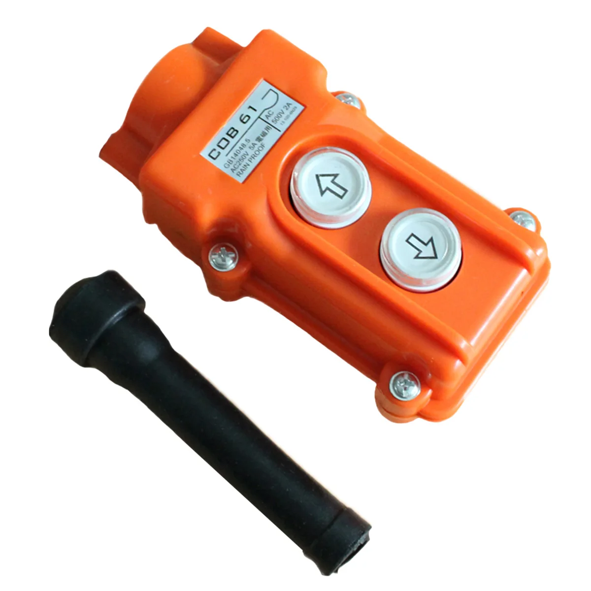 US Shipping 1Pcs COB-61 COP-21 Crane Pendant Control Station UP Down Hoist Push Button Switch
US Shipping 1Pcs COB-61 COP-21 Crane Pendant Control Station UP Down Hoist Push Button Switch