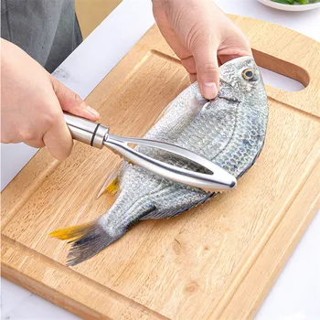 Cooking Tools Stainless Fish Scales Scraping Graters Fast Remove Fish Cleaning Peeler Scraper Kitchen Accessorie Kitchen Gadget
Cooking Tools Stainless Fish Scales Scraping Graters Fast Remove Fish Cleaning Peeler Scraper Kitchen Accessorie Kitchen Gadget