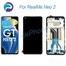 RealMe GT Neo 2 Écran LCD + Numériseur Tactile Affichage 2400*1080 RMX3031 RealMe GT Neo 2 Écran D'affichage à cristaux liquides=