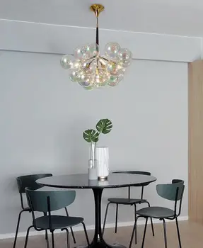 HAIXIANG LED Colorful Bubble Glass Chandelier for Dining Room Ceiling Lamp Bedroom Light
HAIXIANG LED Colorful Bubble Glass Chandelier for Dining Room Ceiling Lamp Bedroom Light