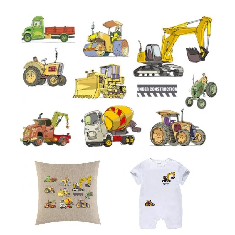 1 Set Engineering Vehicle Car Iron On Patches DIY Accessory Heat Transfer Washable Stickers For Clothes Bag Print Hoodies Jeans
1 Set Engineering Vehicle Car Iron On Patches DIY Accessory Heat Transfer Washable Stickers For Clothes Bag Print Hoodies Jeans