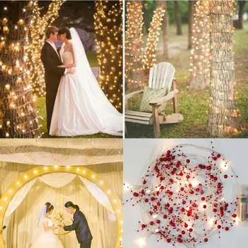 Light String Fairy Lights Battery Powered Warm White Holiday Lighting Waterproof Festival Decoration Christmas Supply
Light String Fairy Lights Battery Powered Warm White Holiday Lighting Waterproof Festival Decoration Christmas Supply