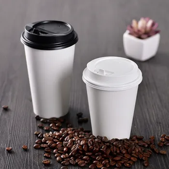 50pcs High quality white disposable coffee cup 8oz 250ml small thickened paper cup hot drink takeaway packaging cup with lid
50pcs High quality white disposable coffee cup 8oz 250ml small thickened paper cup hot drink takeaway packaging cup with lid
