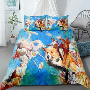 Funny Series Microfiber Duvet Cover Pillowcase Cartoon Animals Bed Linen Set Twin Full Queen King Bedding Sets for Girls Boys
Funny Series Microfiber Duvet Cover Pillowcase Cartoon Animals Bed Linen Set Twin Full Queen King Bedding Sets for Girls Boys