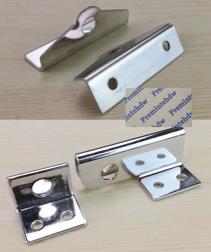10Pcs/Lot Center Hole Hasp Padlock Catch Eye Case Cabinet Locking Brackets Pair | Обустройство дома