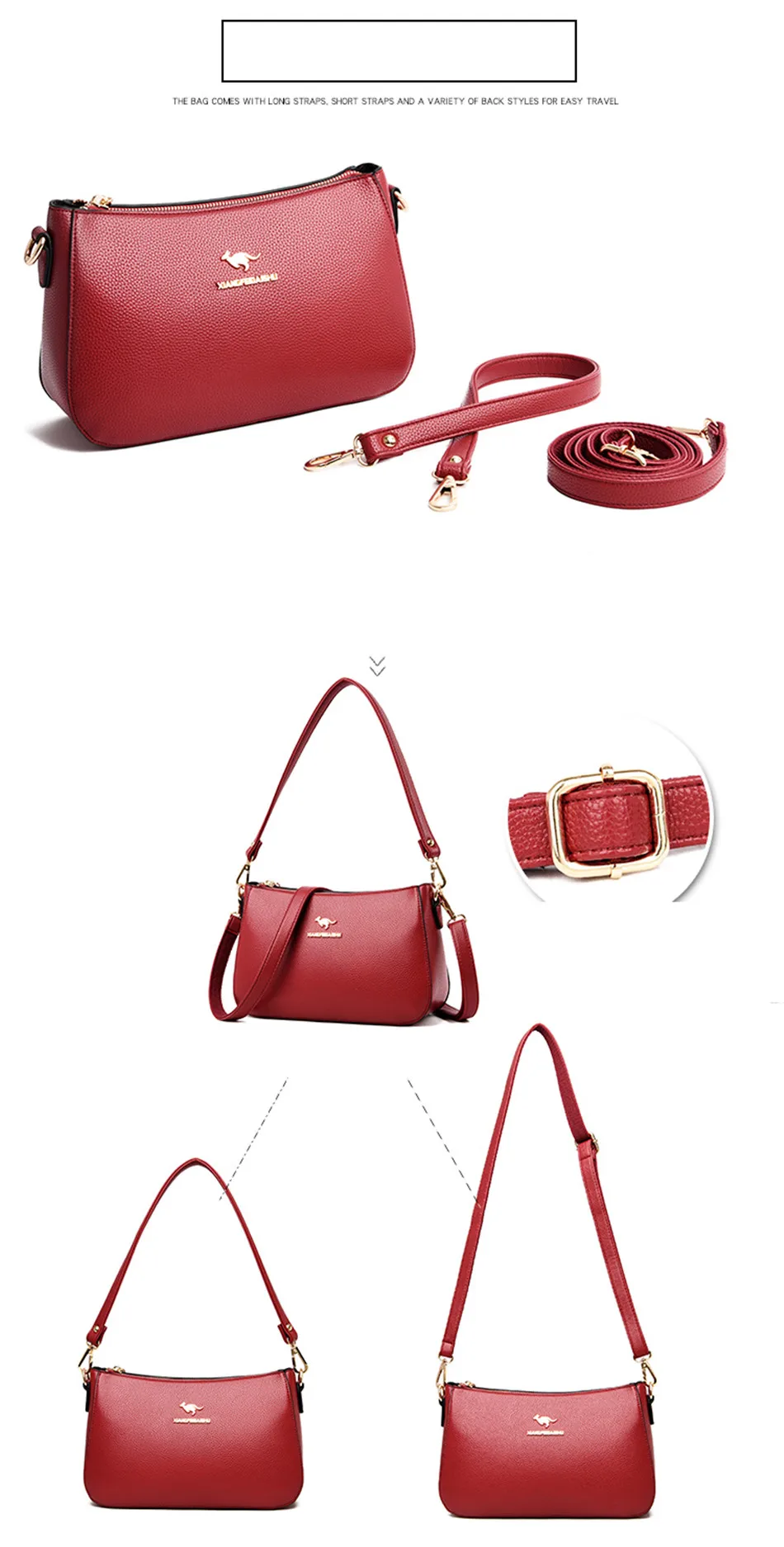 Flip Small Square Bag Women Messenger Bags High Quality Handbag Kangaroo Crossbody Bags For Women Shoulder Bag Bolso Mujer Flip Small Square Bag Women Messenger Bags High Quality Handbag Kangaroo Crossbody Bags For Women Shoulder Bag Bolso Mujer