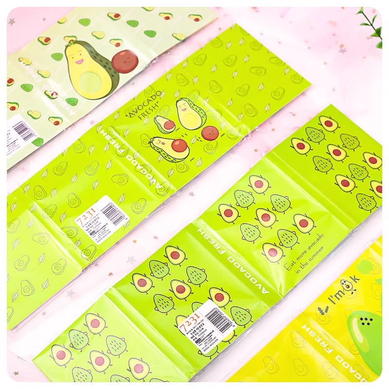 Avocado Fresh Smile 4 Folding Memo Pad Sticky Notes Escolar Papelaria School Supply Bookmark Label
Avocado Fresh Smile 4 Folding Memo Pad Sticky Notes Escolar Papelaria School Supply Bookmark Label