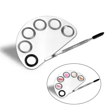 PIXNOR 1pc Nail Art Palette Stainless Steel Practical Durable Manicure Palette Kit with Spatula Tool for Girls Makeup
PIXNOR 1pc Nail Art Palette Stainless Steel Practical Durable Manicure Palette Kit with Spatula Tool for Girls Makeup
